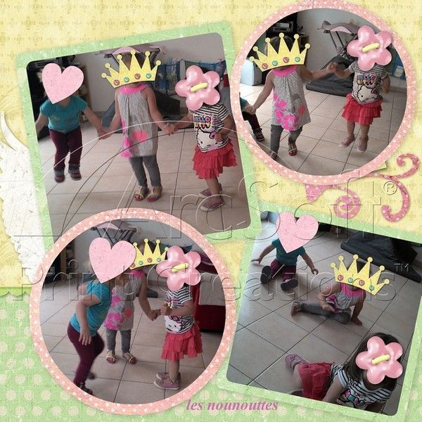 pause danse chant pour les 3 plus grandes filles !!!